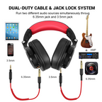 Proffesional Gaming Headset Headphone Gamer Deep Bass Stereo Wired Headphones for Smartphone PC With Microphone RGB LED Light
