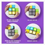 Magic Cube Flip Slide Match Memory Game Electronic Handheld Fidget Toy Single or Multiplayer