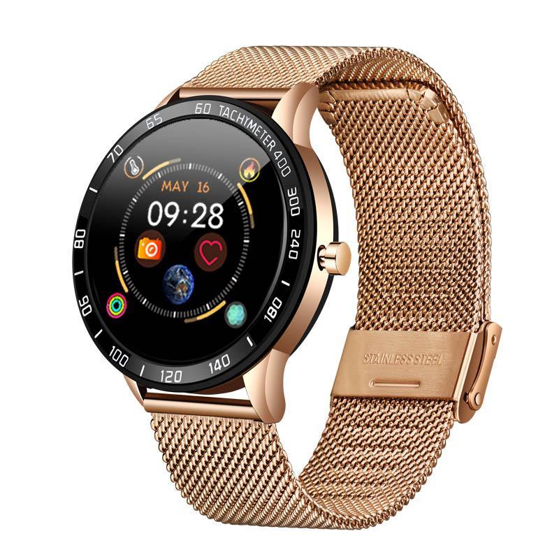 Modern Luxury New Smart Watch For Men and Women LED Color Screen And With Heart Rate Blood Pressure Tracker With  Multi-Function Mode Sport Smartwatch fitness Tracker
